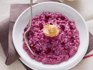 Red beetroot Risotto