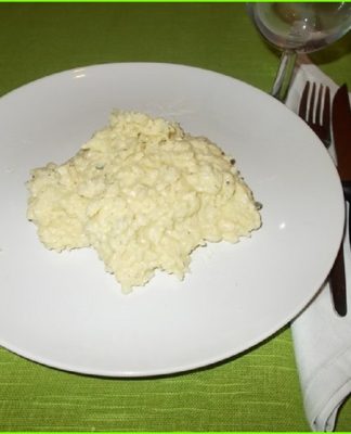 four cheese risotto