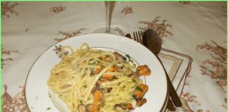 linguine with mussels