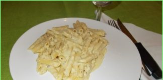 penne 4 cheeses