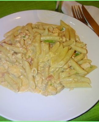 penne-vodka-and-salmon-plate