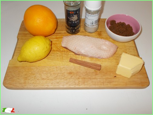 CARAMELIZED DUCK ingredients