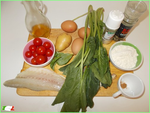 Fish ravioli ingredients