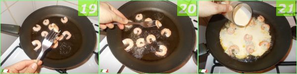 Gnocchi with shrimps 7