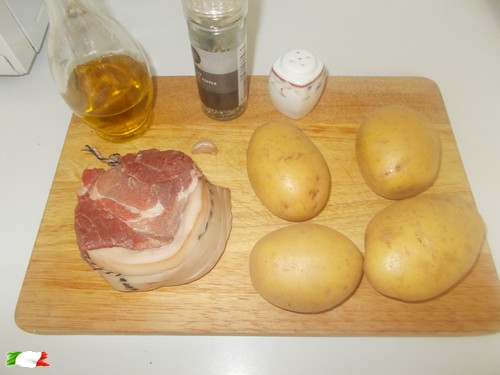 Roast with potatoes ingredients