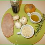 Turkey breast with mushrooms ingredients