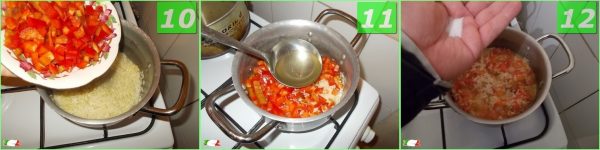risotto with peppers 4