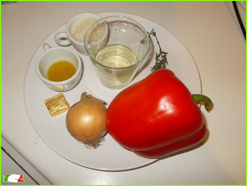 risotto with peppers ingredients