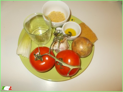 tomatoes minestra ingredients