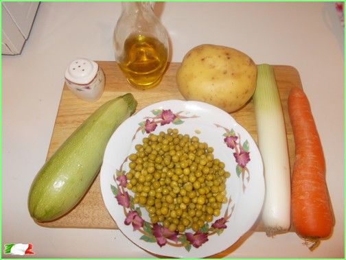 vegetables soup ingredients