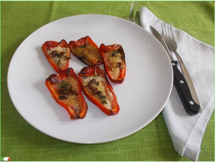 GRATIN PEPPERS dish