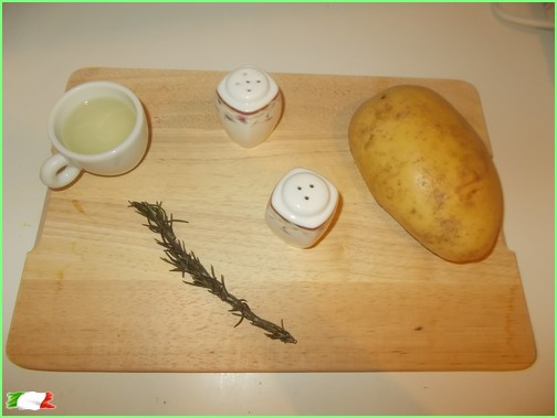 POTATOES WITH ROSEMARY ingredients