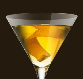 Dry Manhattan Cocktail