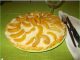 PEACHES IN SYRUP CAKE dish