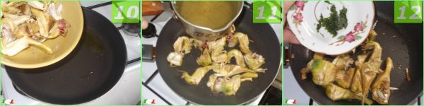 ARTICHOKES WITH SAUSAGES 4