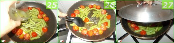 SEA BREAM GREEN BEANS AND TOMATOES 9
